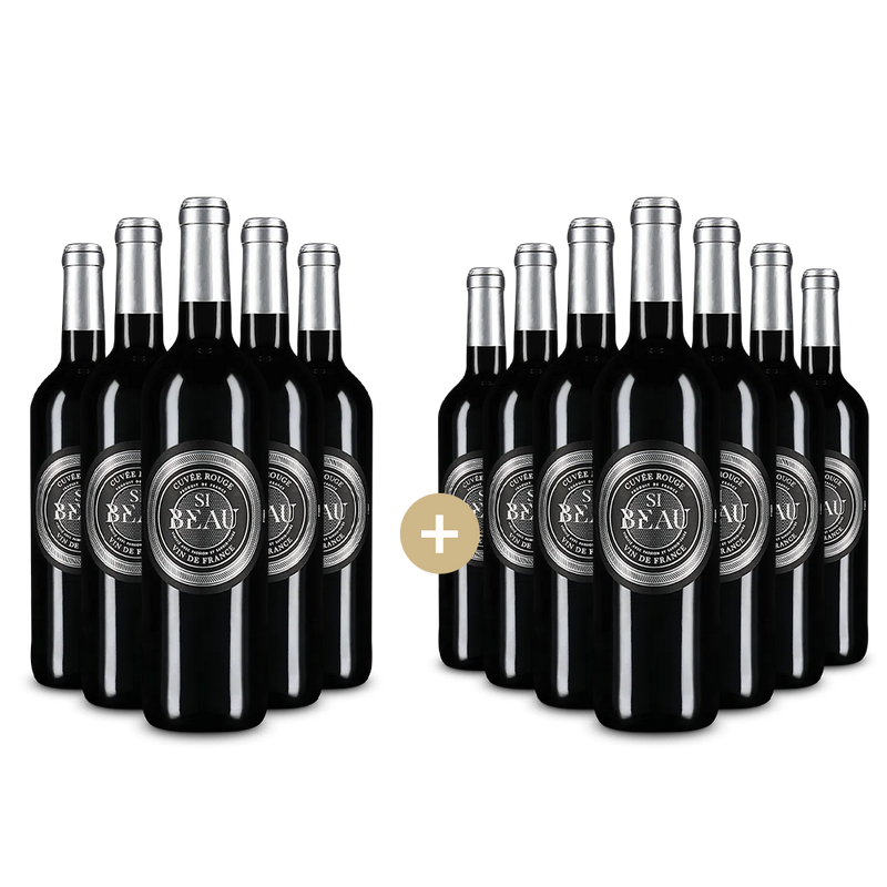 5+7 Flaschen Cuvée Rouge 2024 – Gold