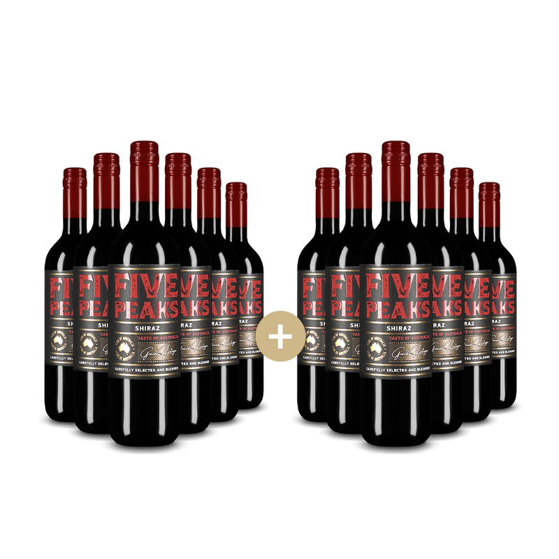 6+6 Flaschen Shiraz 2024 – Gold