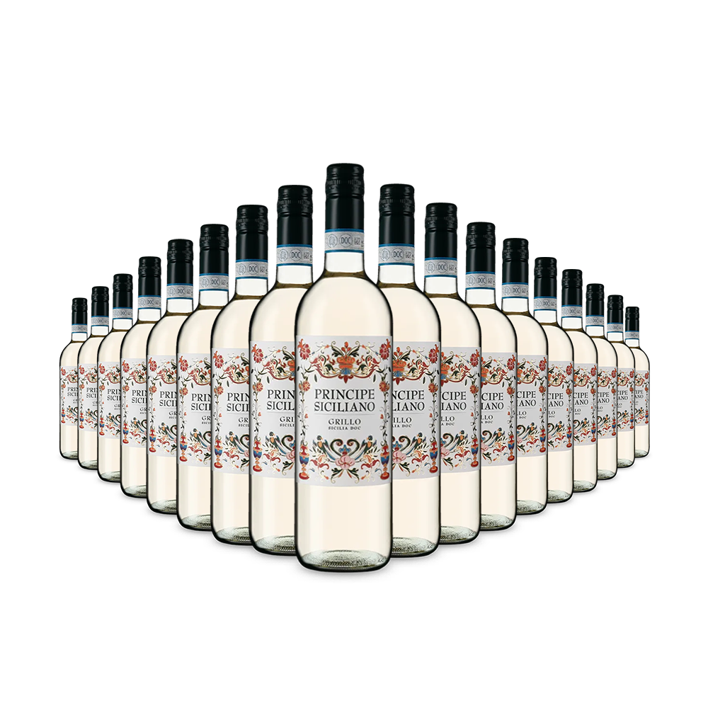 18 Flaschen Grillo Sicilia 2024