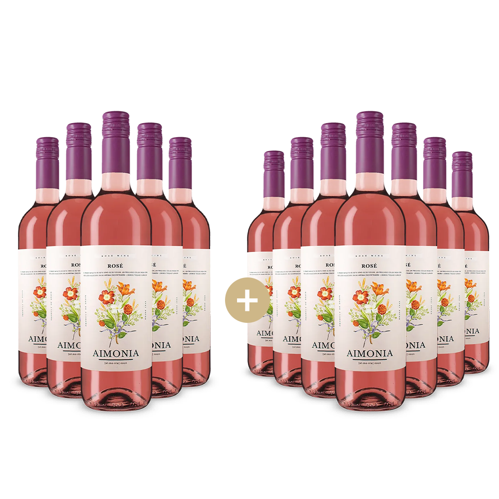 5+7 Flaschen Aimonia Rosado 2024 – Gold
