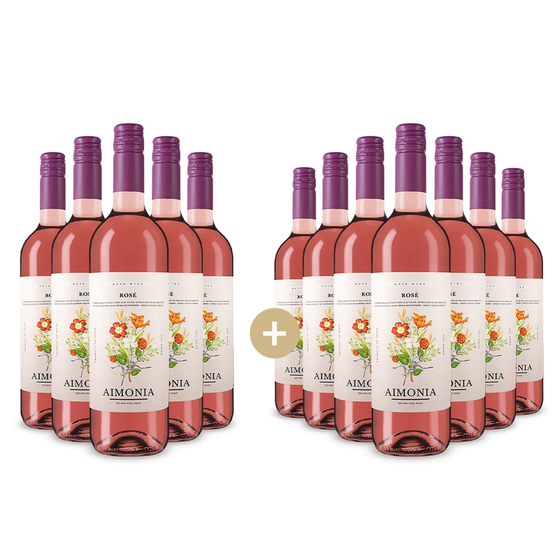 5+7 Flaschen Aimonia Rosado 2024 – Gold