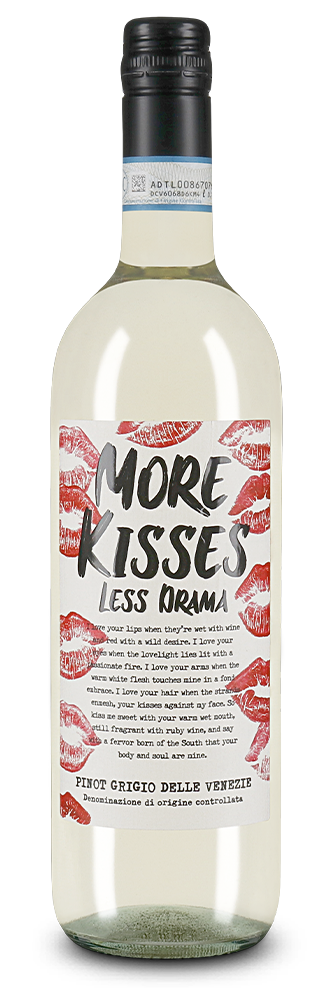 More kisses less drama Pinot Grigio delle Venezie 2024 – Gold