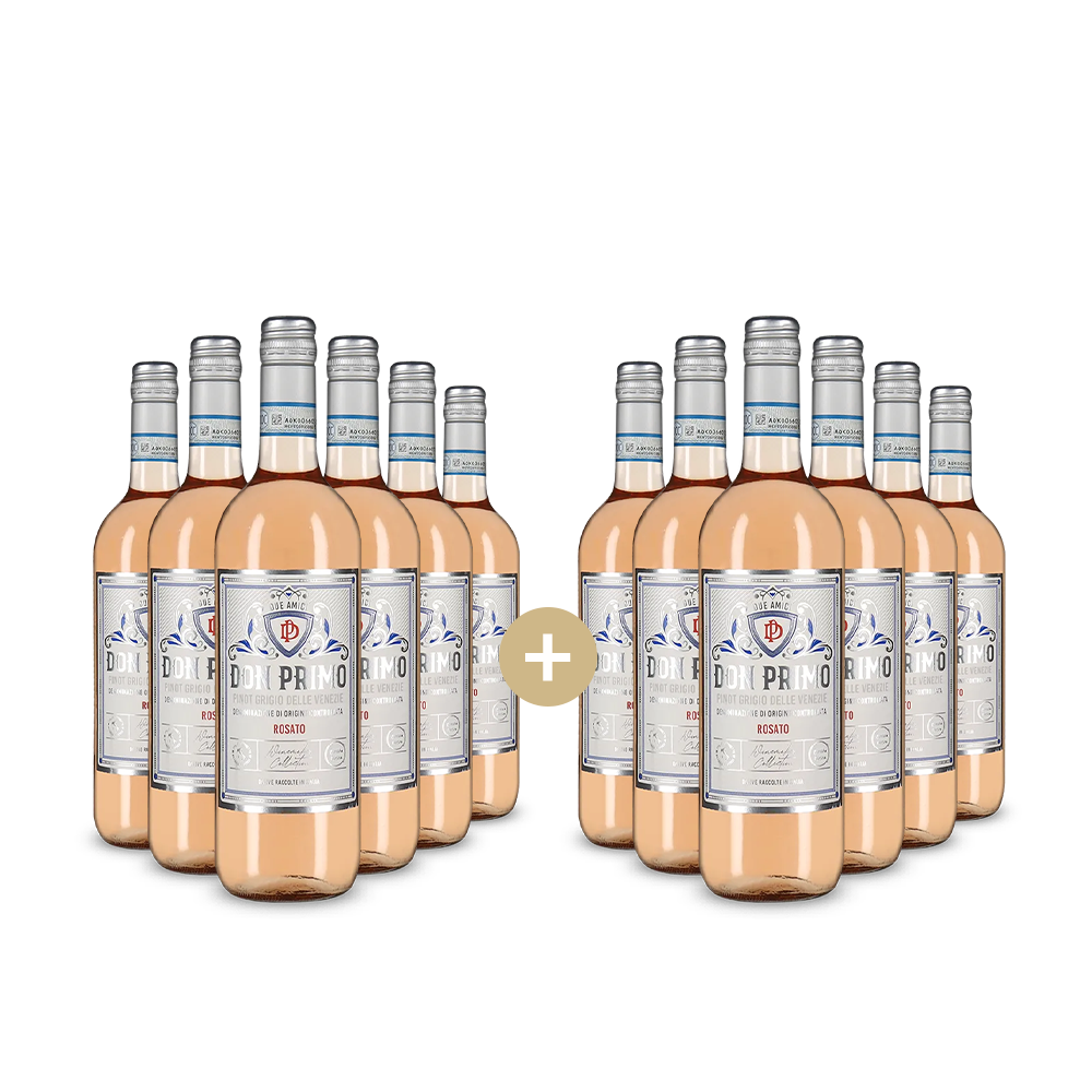 6+6 Flaschen Pinot Grigio Rosato 2024 – Gold