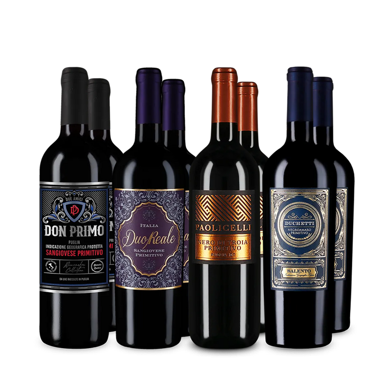 Primitivo-Stars im 4x2-Paket – Gold