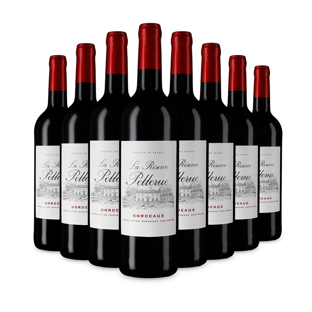 8 Flaschen Bordeaux 2021 – Gold