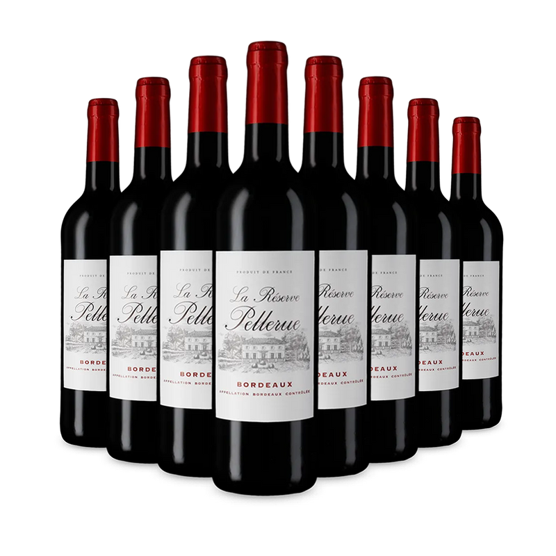 8 Flaschen Bordeaux 2021 – Gold