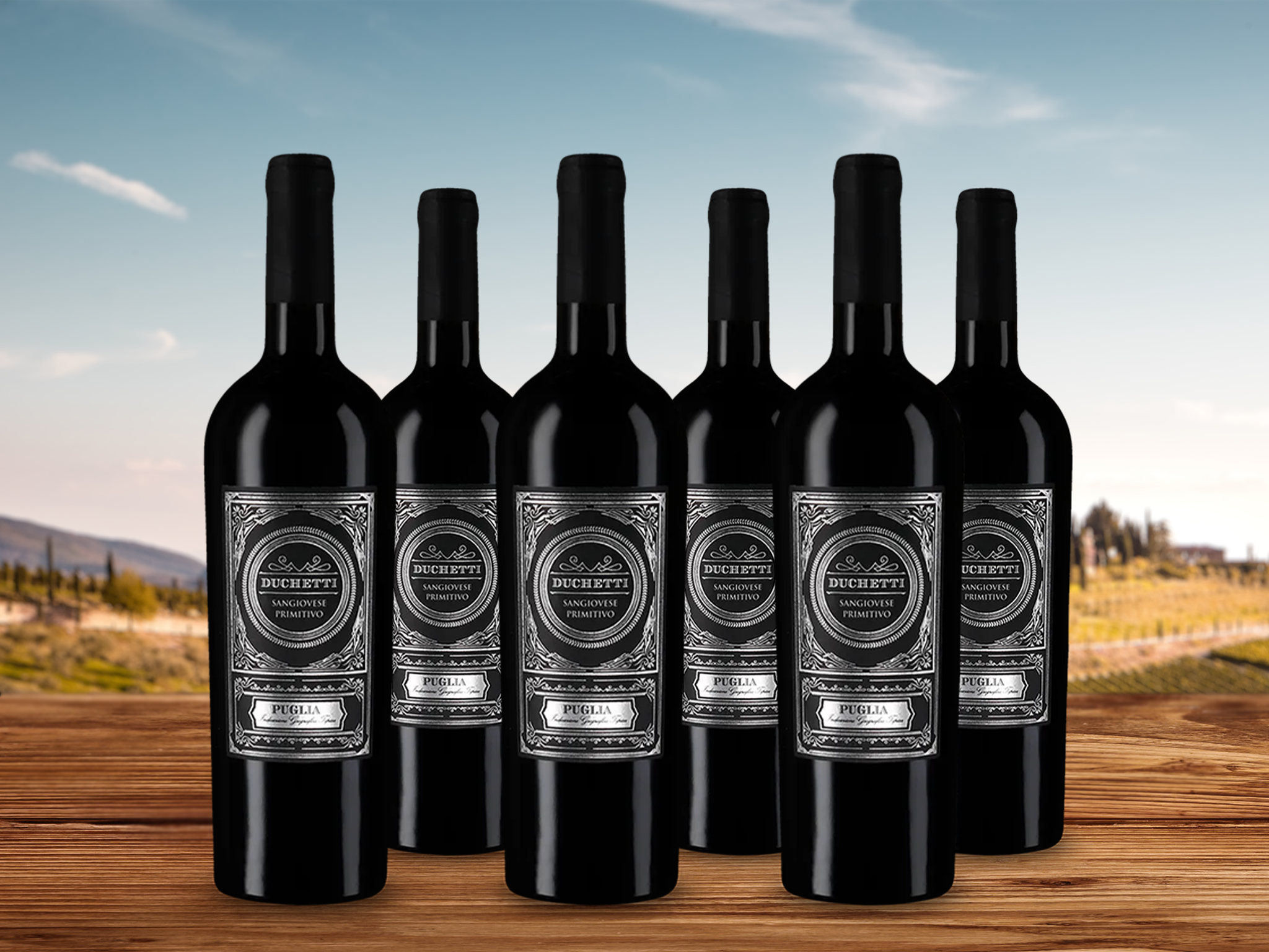 6 Flaschen Duchetti Sangiovese Primitivo 2024