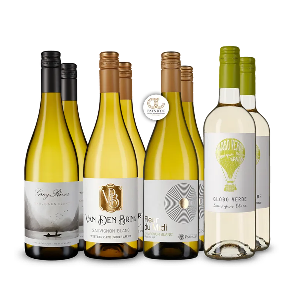 Internationale Sauvignon-Blanc-Hits im 4x2-Paket – Gold