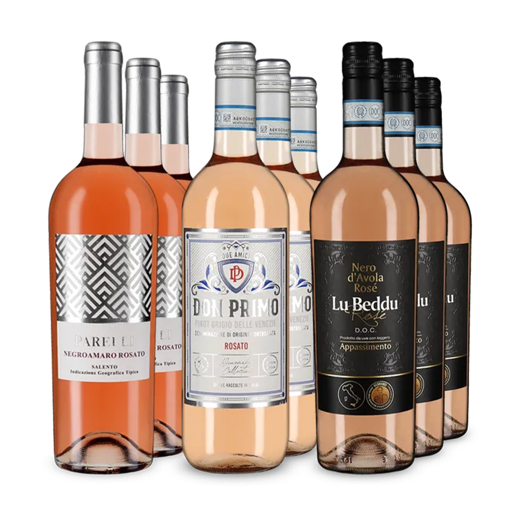 Italienische Rosé-Hits im 3x3-Paket – Gold