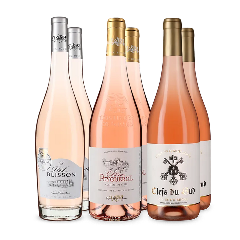 Gold-prämierte Rosés von der Rhône im 3x2-Vorteilspaket – Gold