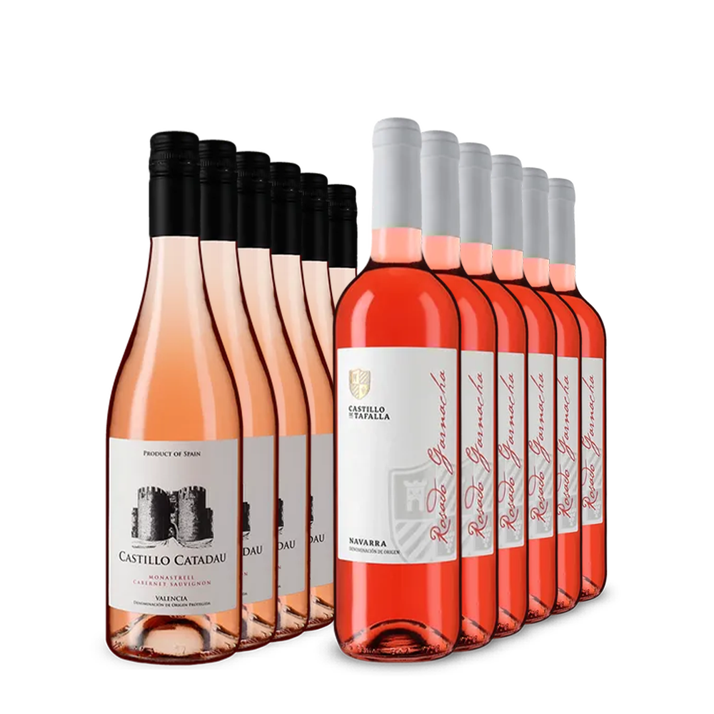Rosé-Stars von Anecoop im 2x6-Kennenlernpaket – Gold
