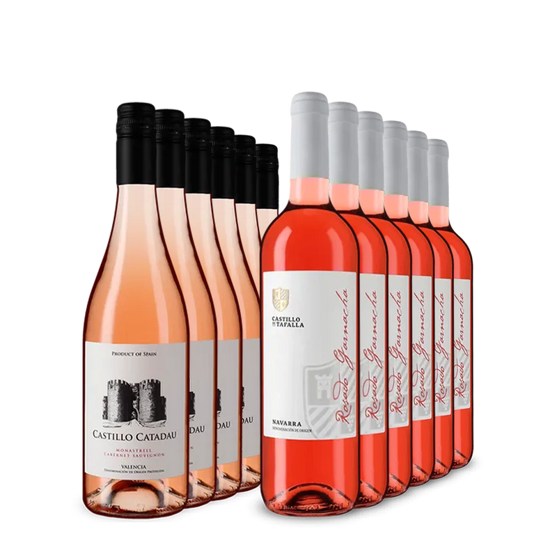 Rosé-Stars von Anecoop im 2x6-Kennenlernpaket – Gold