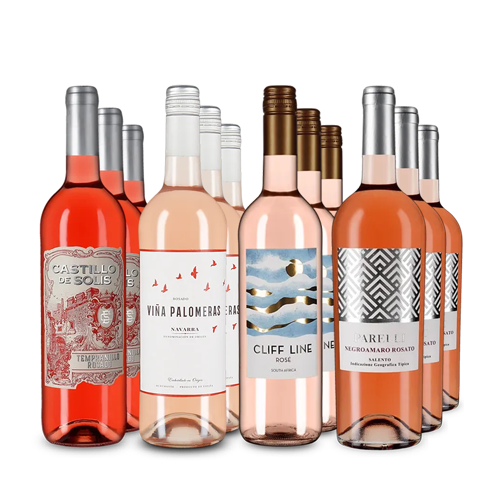 Internationale Rosé-Hits im 4x3-Paket – Gold
