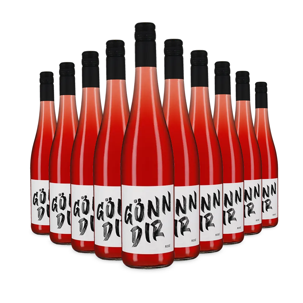 10 Flaschen Rosé trocken 2024 – Gold