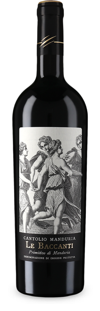 Cantolio Le Baccanti Primitivo di Manduria 2024 – Gold