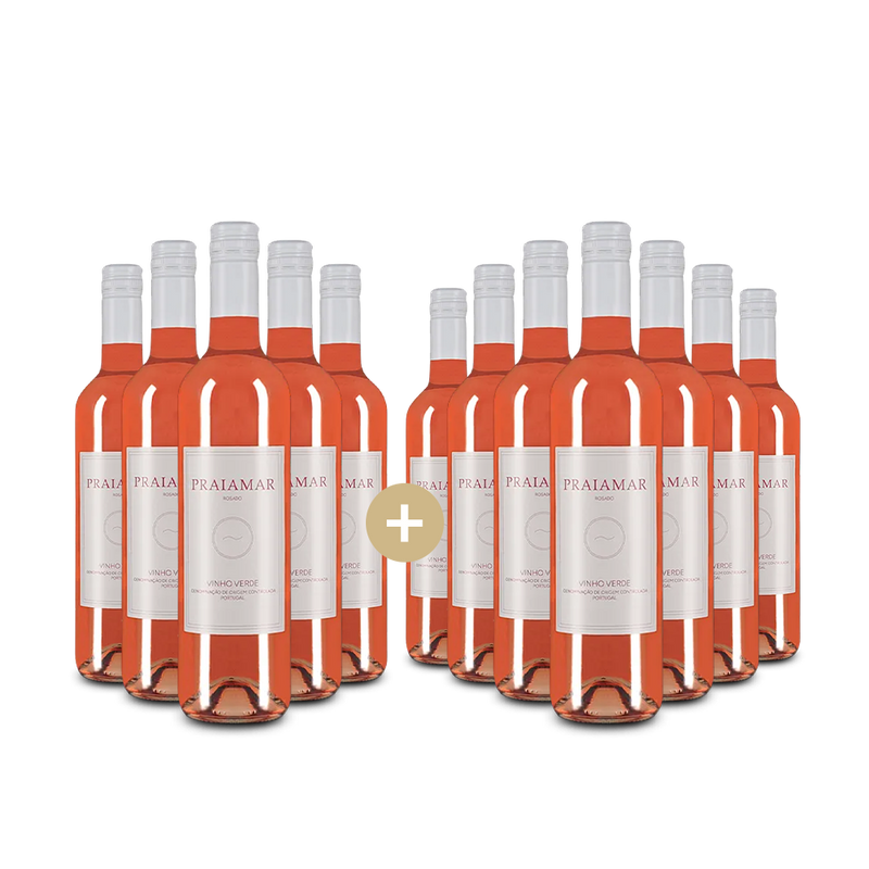 5+7 Flaschen Vinho Verde Rosé – Gold