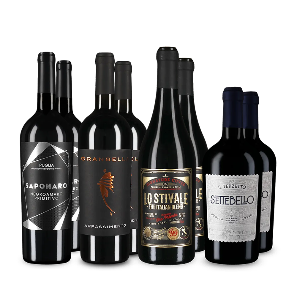 Luca Maronis Rotwein-Stars im 4x2-Paket – Gold