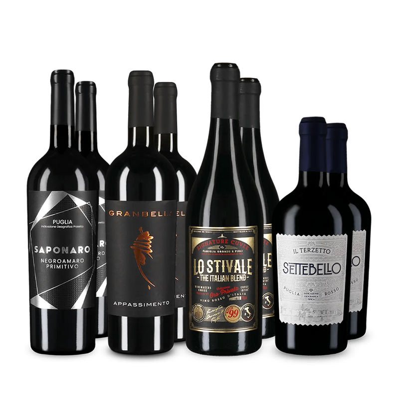 Luca Maronis Rotwein-Stars im 4x2-Paket – Gold