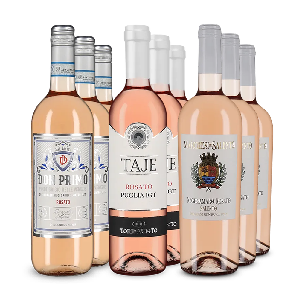 Italienische Rosé-Hits im 3x3-Paket – Gold