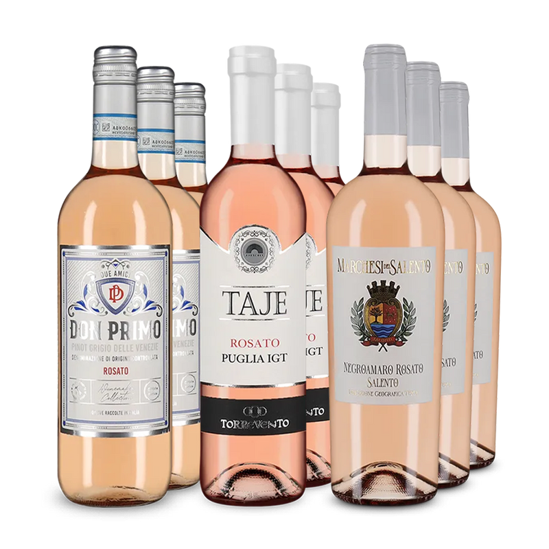 Italienische Rosé-Hits im 3x3-Paket – Gold