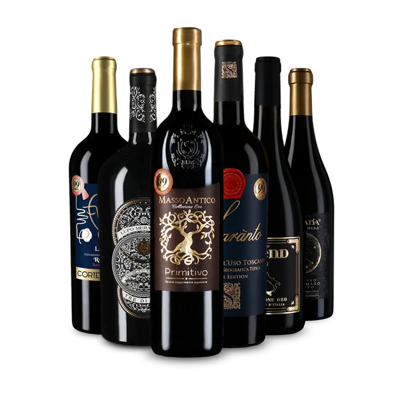 99 Maroni-Punkte: Italienische Rotwein-Hits im 6er-Paket – Gold