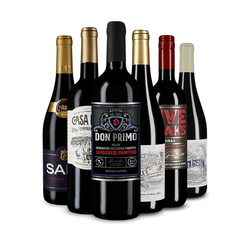 Die Rotweine des Jahres 2025 im 6er-Probierpaket – Gold