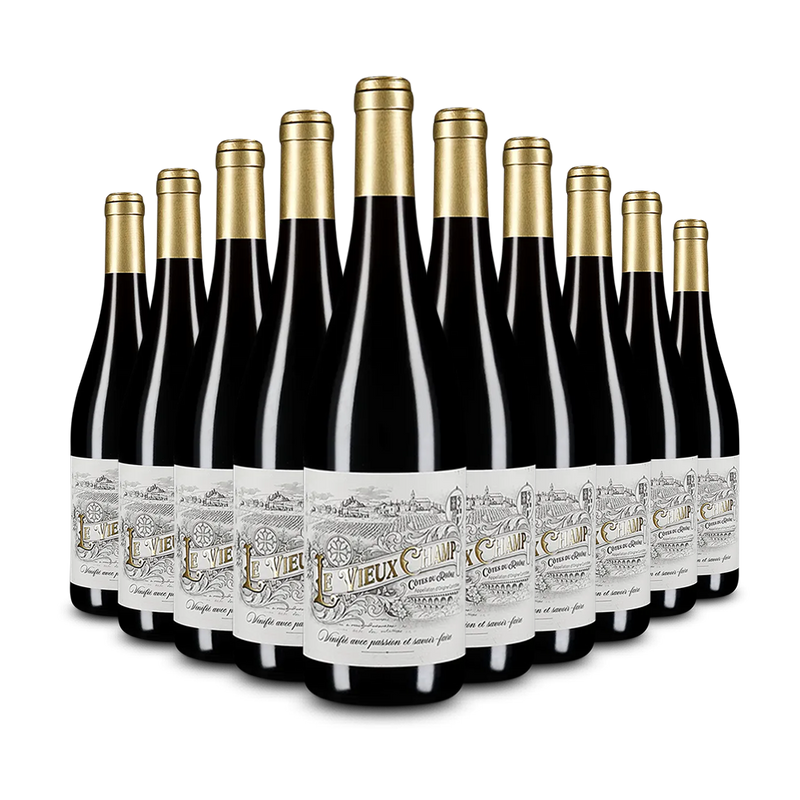 10 Flaschen Côtes du Rhône 2023