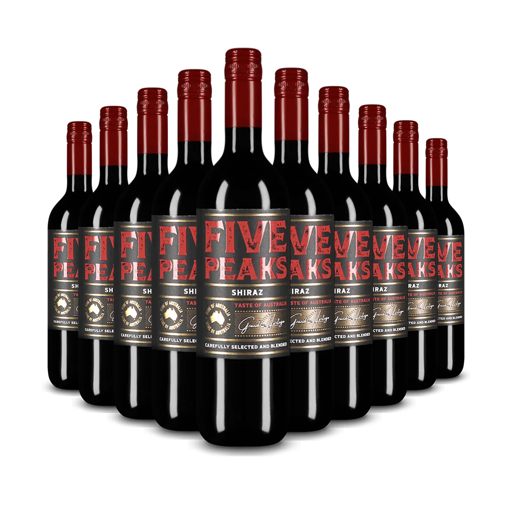 10 Flaschen Shiraz 2024 – Gold