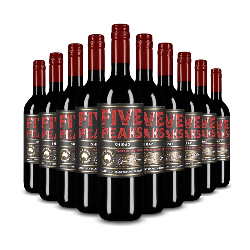 10 Flaschen Shiraz 2024 – Gold