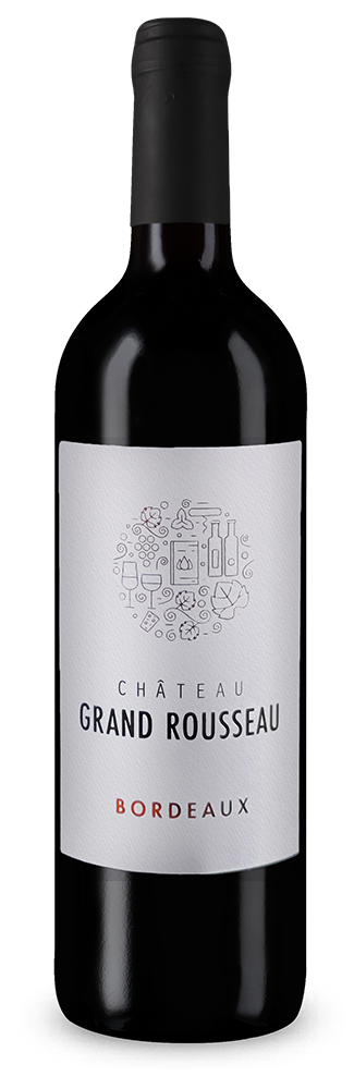 Château Grand Rousseau Bordeaux 2020 – Gold