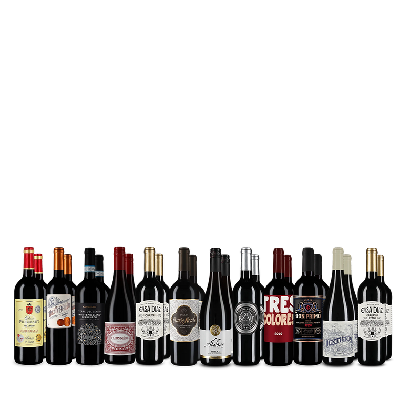 Rotwein in XXL: Die Hits im 12x2-Paket – Gold