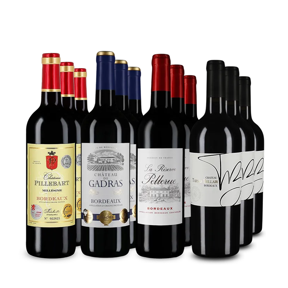 Bordeaux XXL: Gold-prämierte Stars im 4x3-Paket – Gold