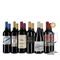 Internationale Rotwein-Stars im 6x2-Paket + 2 Gläser – Gold