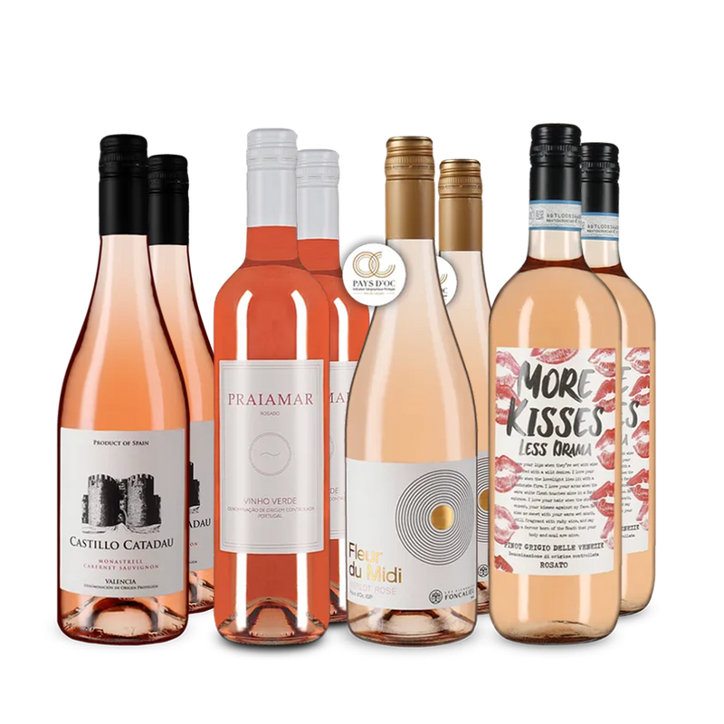Südeuropäische Rosé-Stars im 4x2-Paket – Gold