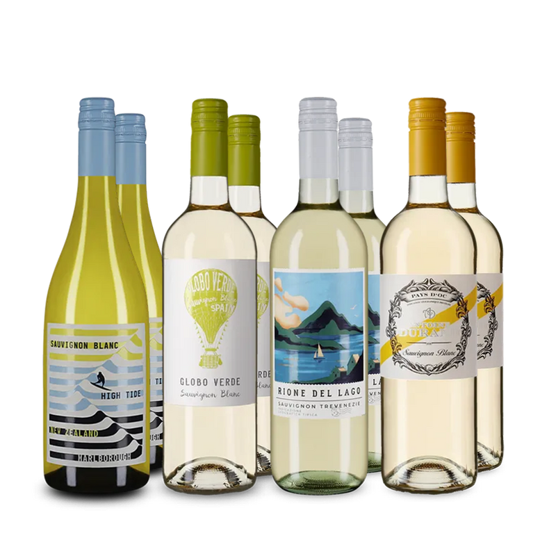Internationale Sauvignon-Blanc-Hits im 4x2-Paket – Gold