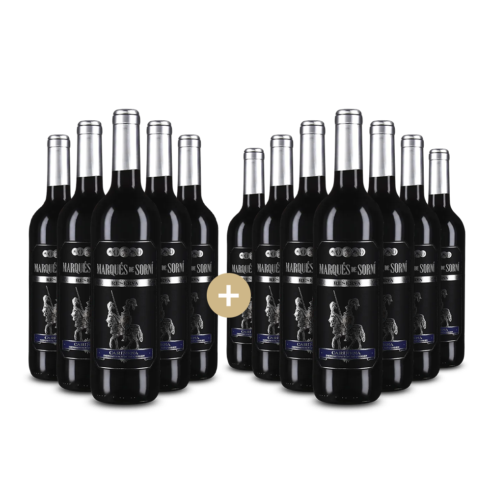 5+7 Flaschen Reserva 2021 – Gold