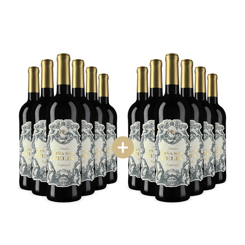 6+6 Flaschen Tempranillo Selección 2024 – Gold