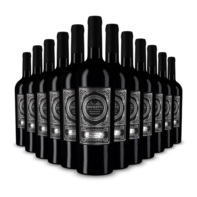 12 Flaschen Duchetti Sangiovese Primitivo 2024 – Gold