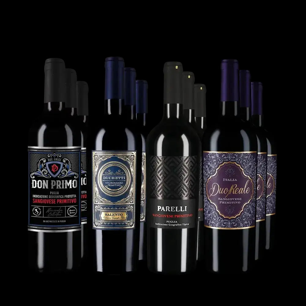 Gold-prämierte Primitivo-Stars im 4x3-Paket – Gold