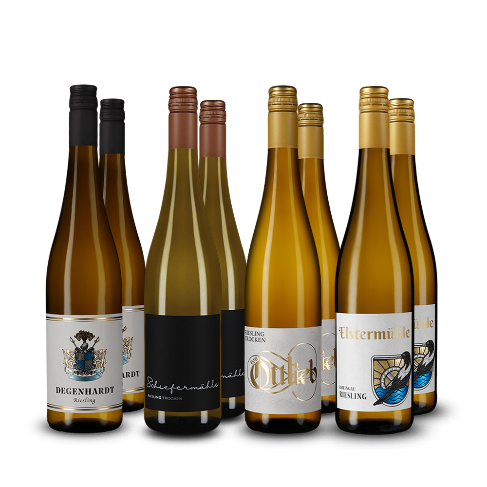 Riesling-Hits im 4x2-Paket – Gold