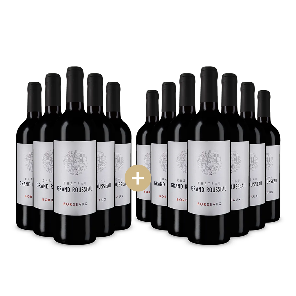 5+7 Flaschen Bordeaux 2020 – Gold