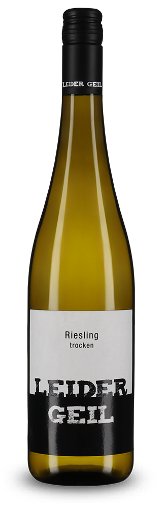 LEIDER GEIL Riesling trocken 2025 – Gold