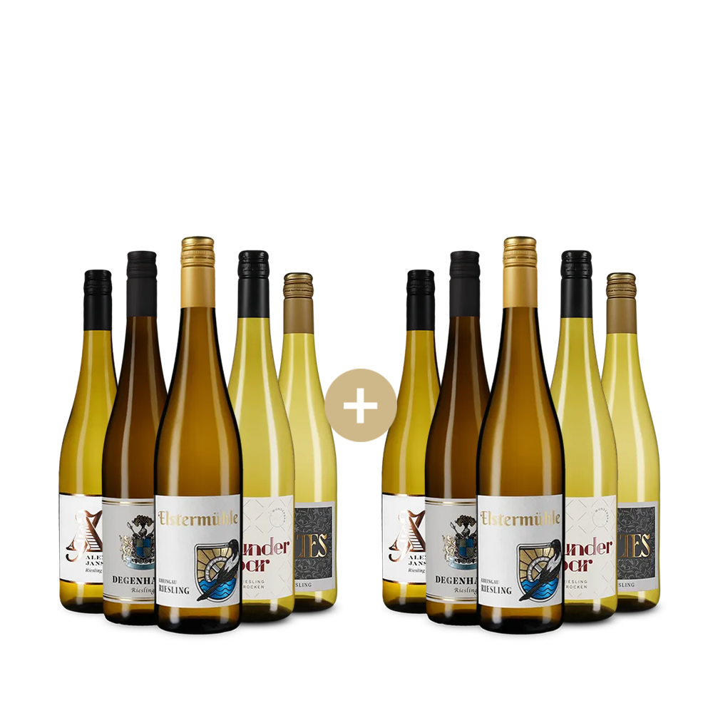 5+5 Flaschen Riesling: Unsere Hits – Gold