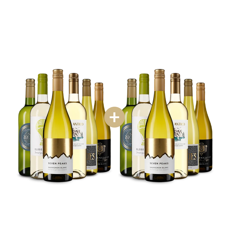 6+6 Flaschen: Internationale Weißwein-Hits – Gold