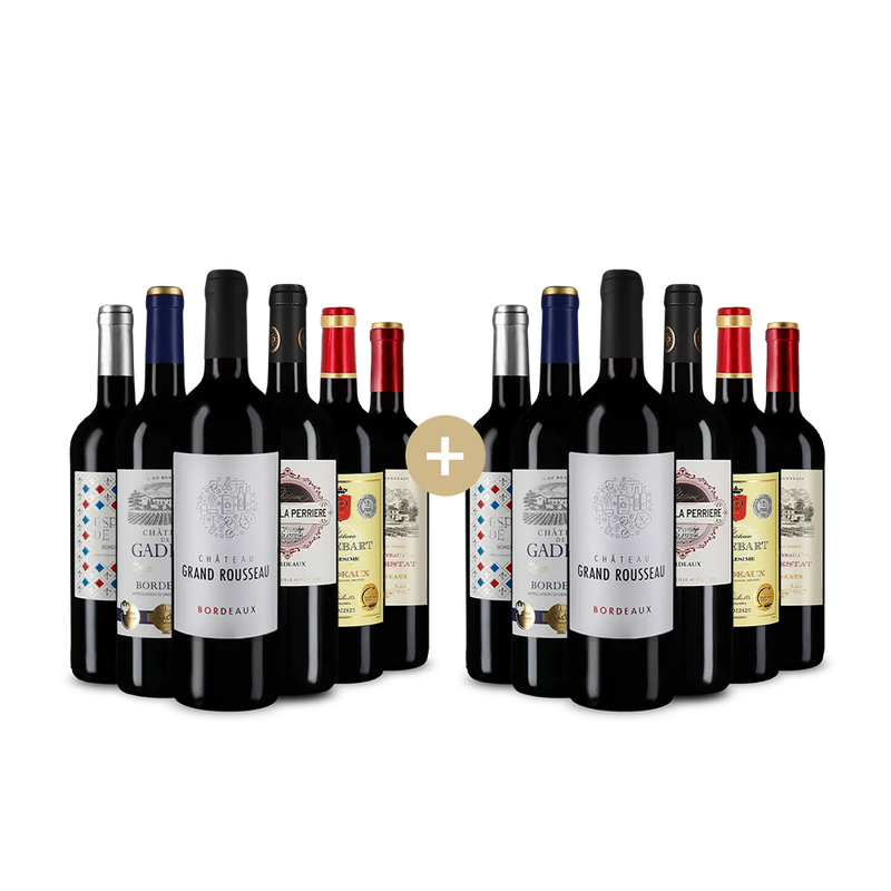 6+6 Flaschen: Bordeaux-Hits – Gold