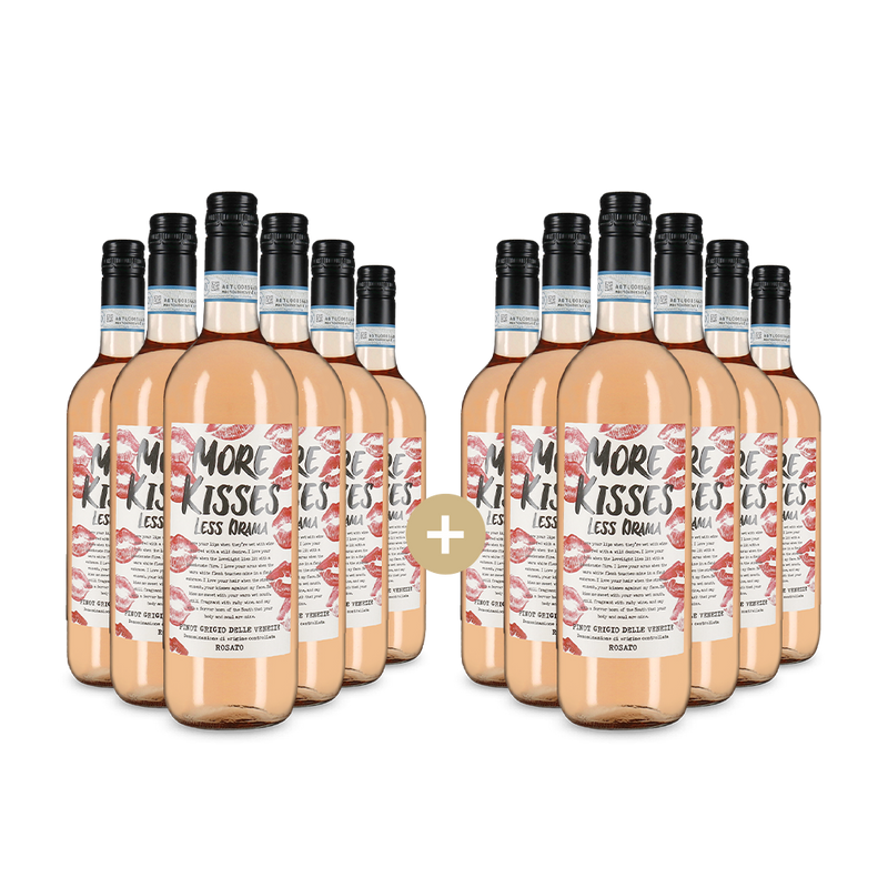 6+6 Flaschen Pinot Grigio delle Venezie Rosato 2024 – Gold