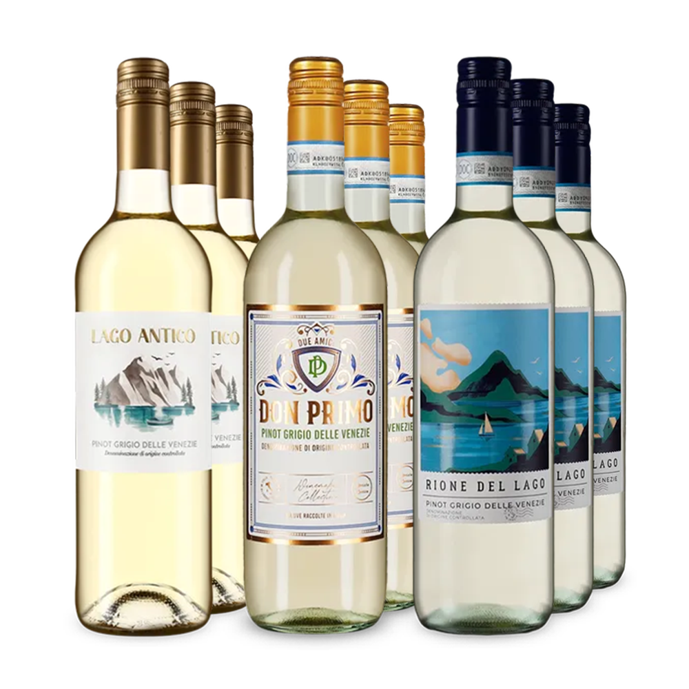 Pinot-Grigio-Stars im 3x3-Paket – Gold