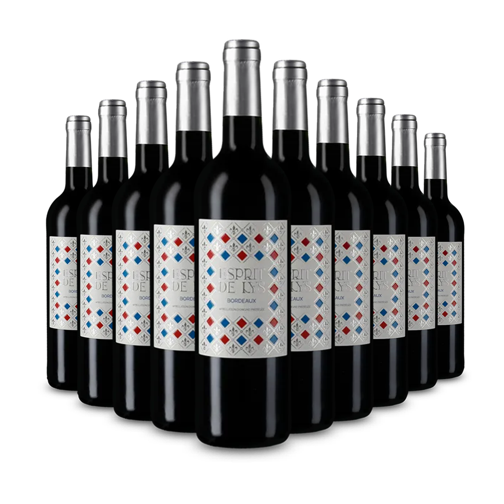 10 Flaschen Bordeaux 2020 – Gold