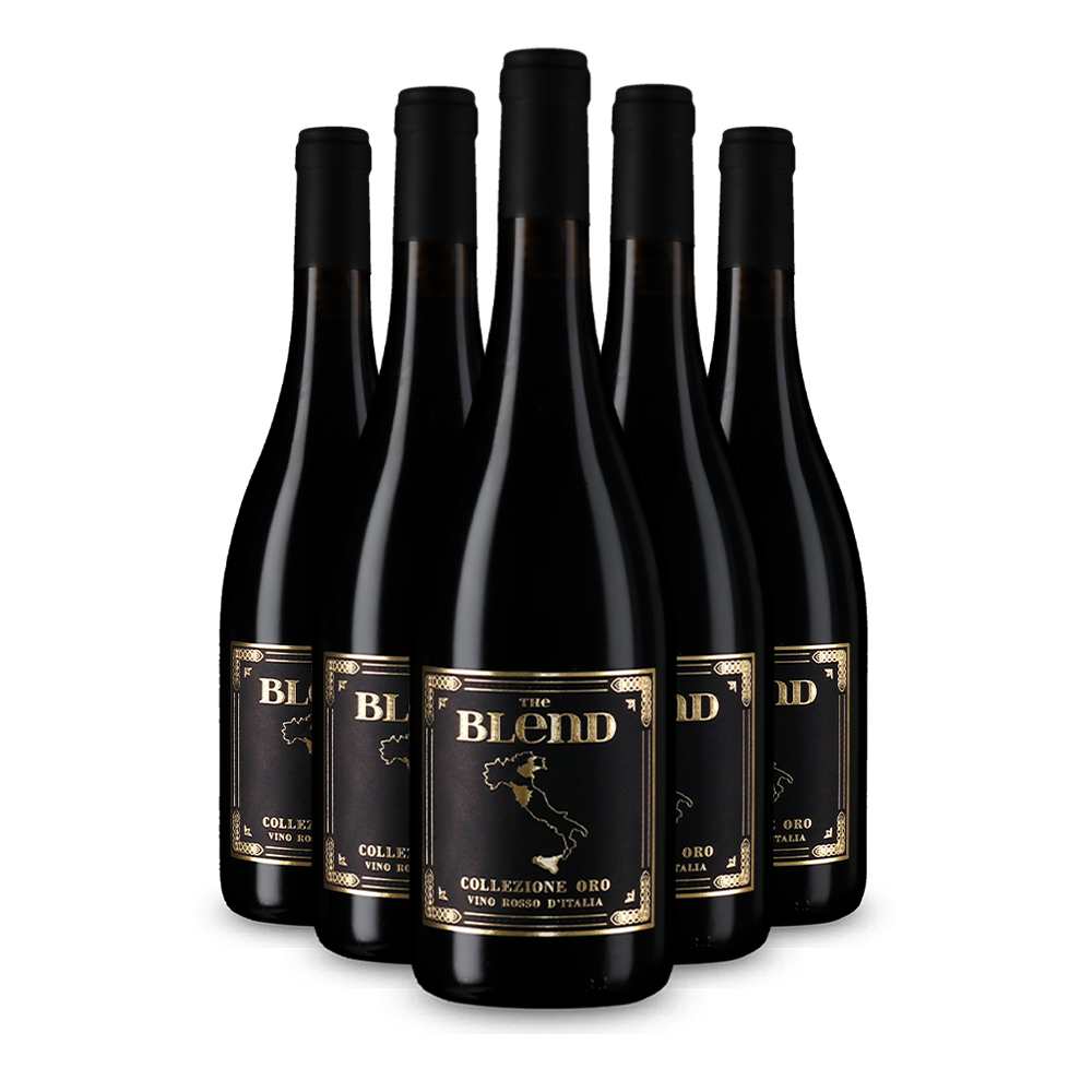 5 Flaschen The Blend Collezione Oro – Gold