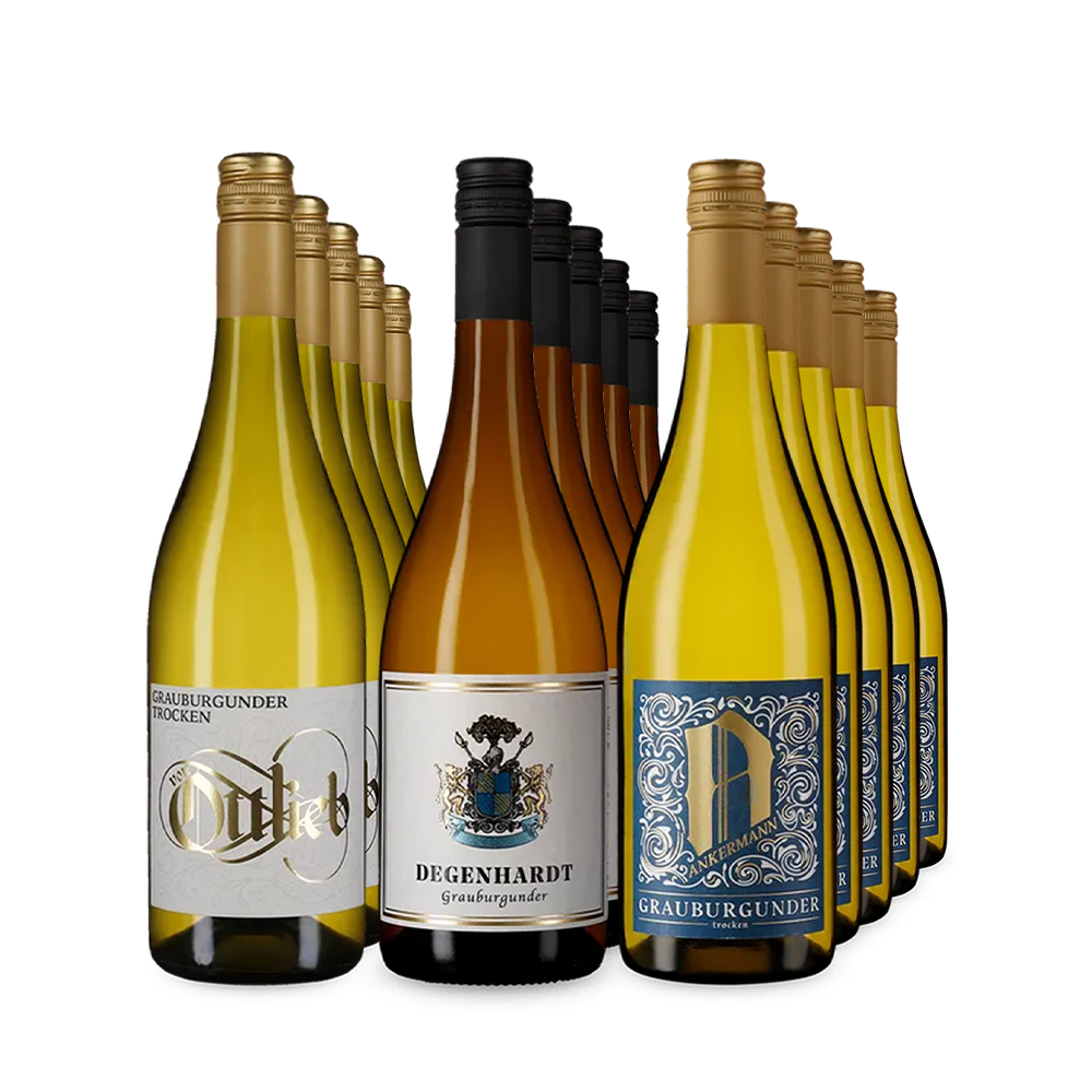 Pfälzer Grauburgunder-Hits im 3x5-Paket – Gold